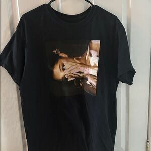 Ariana Grande Black Graphic T-Shirt